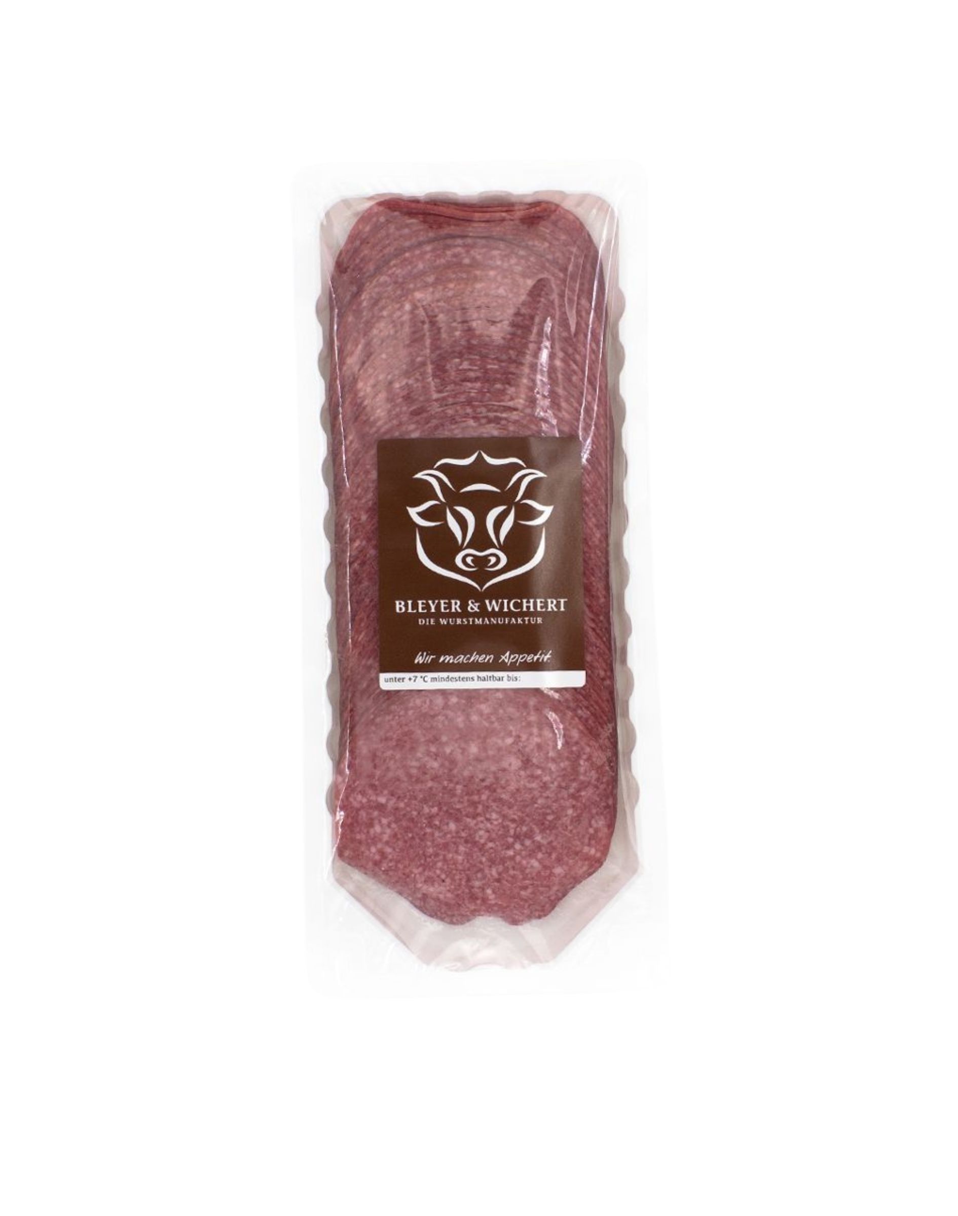 Salami geschnitten 500g von Bleyer & Wichert 